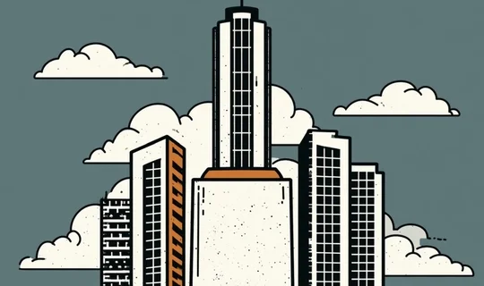 banks on pedestals